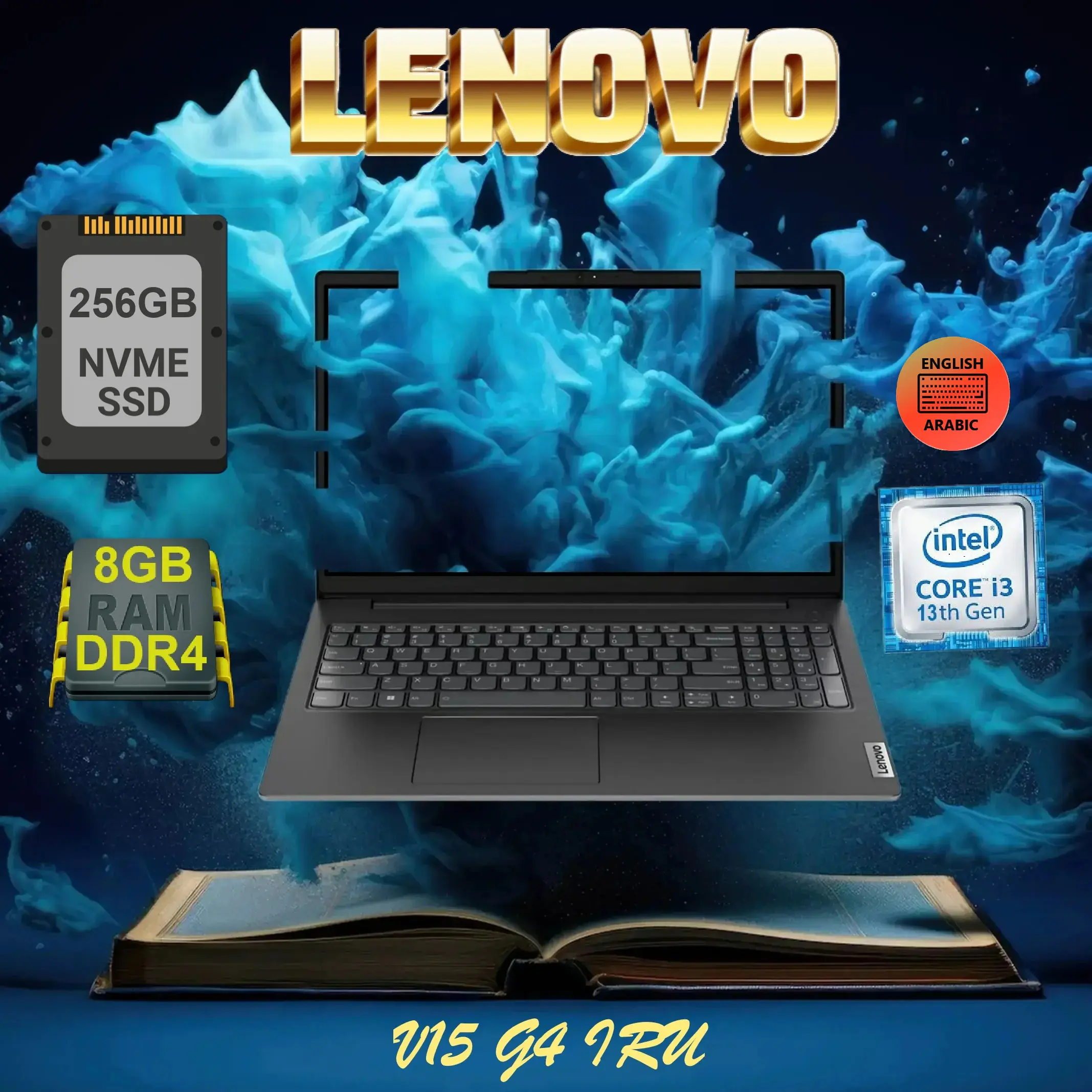 83A1004SED V15 Core i3-1315U 256GB SSD 8GB DDR4 RAM Lenovo V15 G4 IRU Intel® Core™ i3-1315U