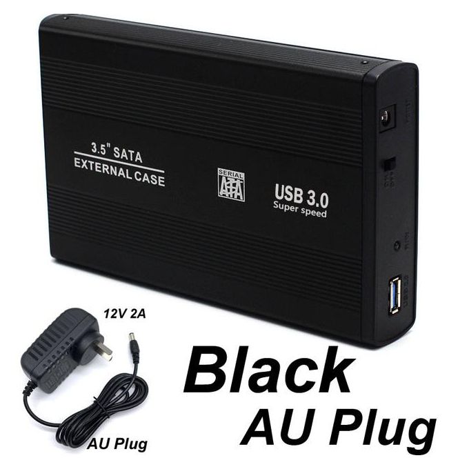 ENC-3.5-2.0 High-Speed 3.5-Inch SATA HDD Enclosure with Aluminum Design