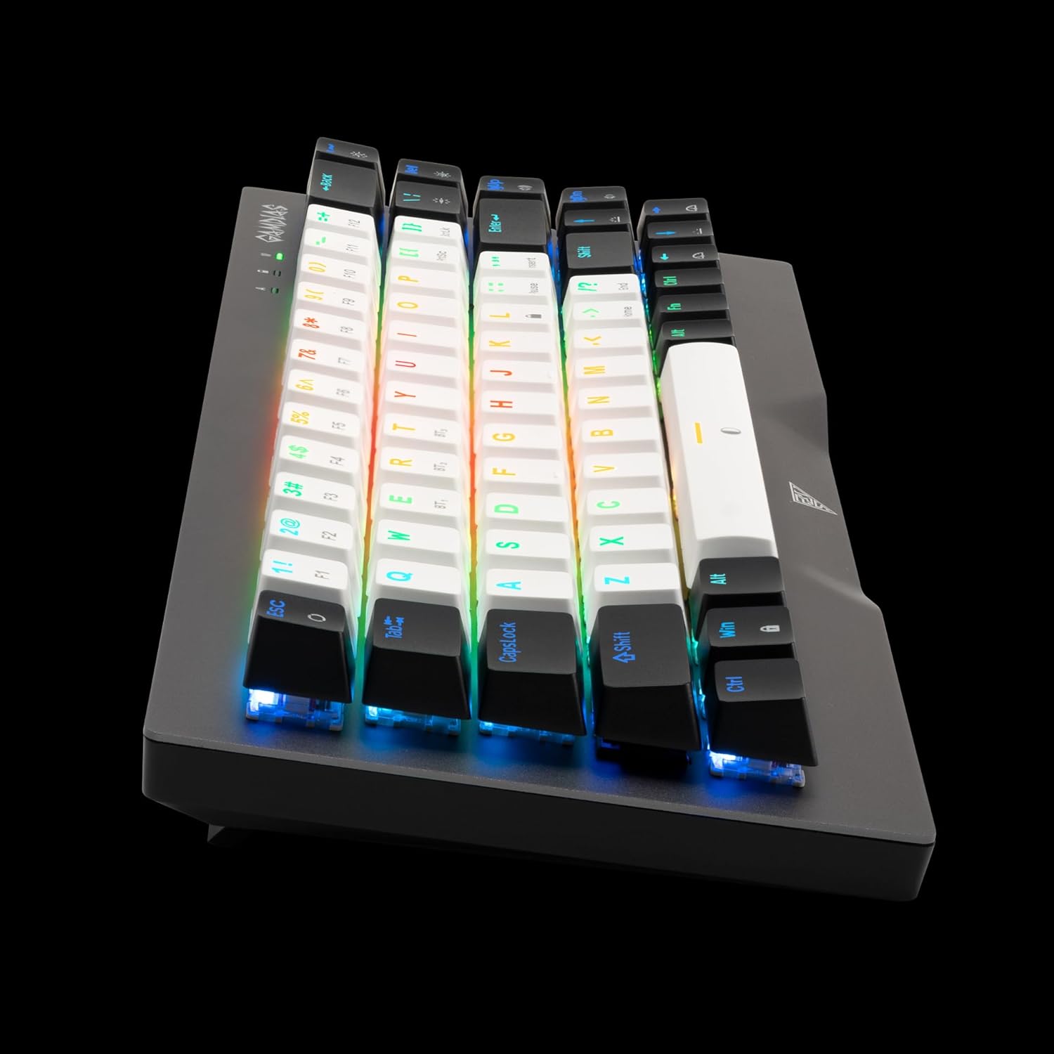 HERMES-M4-HYBRID HERMES HYBRID MECHANICAL GAMING KEYBOARD GAMDIAS HERMES M4 HYBRID 60% MECHANICAL GAMING KEYBOARD WITH RED SWITCH
