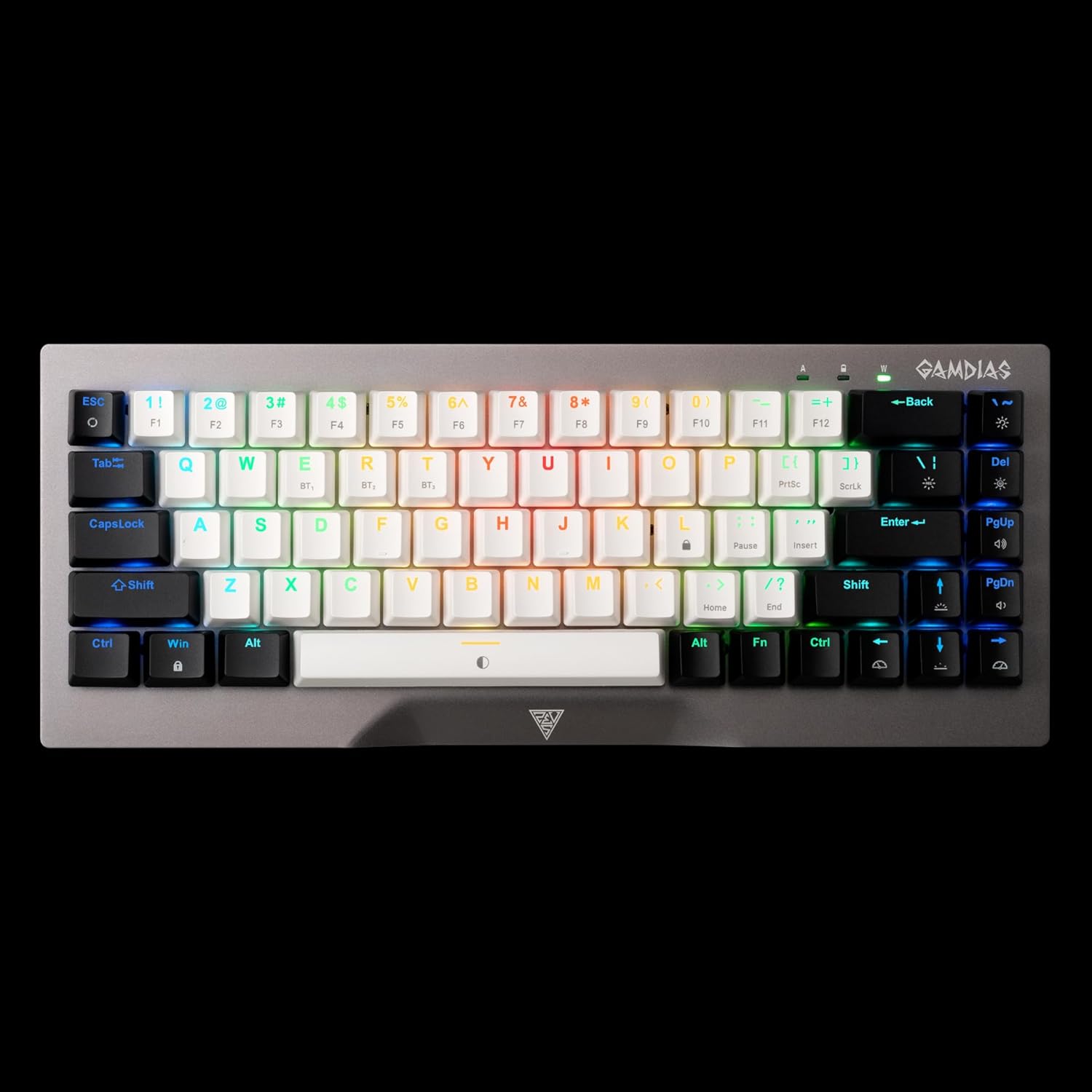 HERMES-M4-HYBRID HERMES HYBRID MECHANICAL GAMING KEYBOARD GAMDIAS HERMES M4 HYBRID 60% MECHANICAL GAMING KEYBOARD WITH RED SWITCH